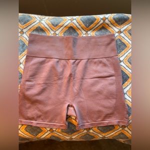 Pink Victoria’s Secret mauve bike shorts